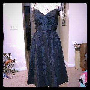 Black cocktail party dress